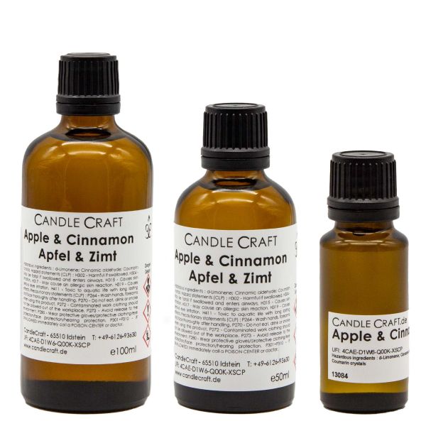 Apfel & Zimt - Apple & Cinnamon - Kerzenduftöl