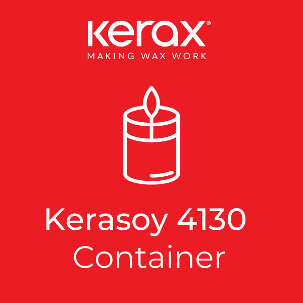 KeraSoy 4130 Container - Soyawachs Pastillen 20 kg für Kerzen in Gläsern & Container