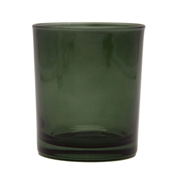 Kerzenglas - grün - transparent - 160ml