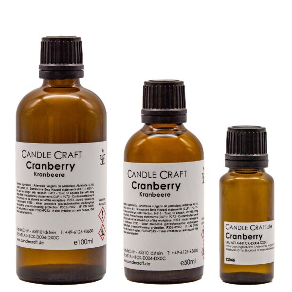 Kranbeere - Cranberry - Kerzenduftöl - Duftöl