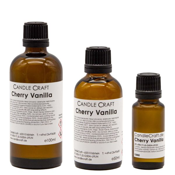 Kirsch-Vanille - Cherry Vanilla - Kerzenduftöl - Duftöl
