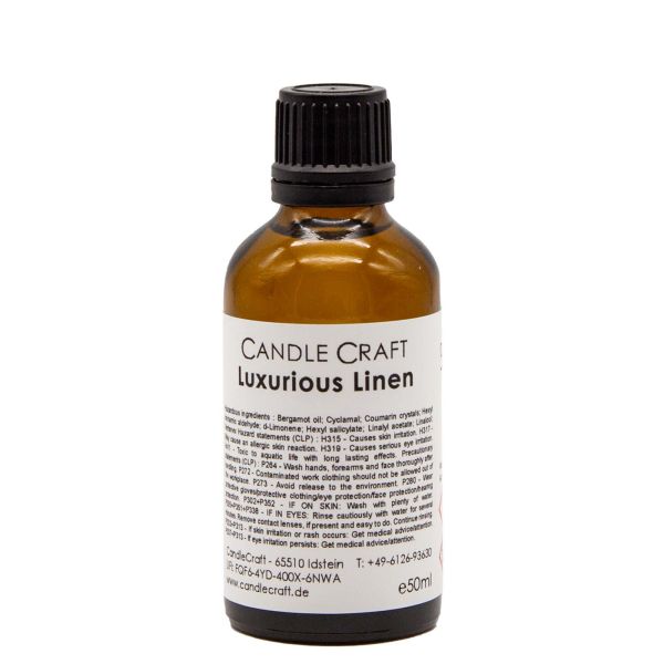 Luxuriöse Bettwäsche - Luxurious Linen - Kerzenduftöl - Duftöl