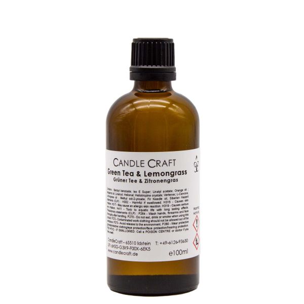 Green Tea and Lemongrass - Candle Fragrance Oil