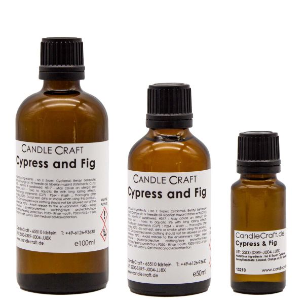 Zypresse und Feige - Cypress and Fig - Kerzenduftöl - Duftöl