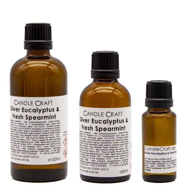 Silver Eucalyptus and Fresh Spearmint - Candle Fragrance Oil