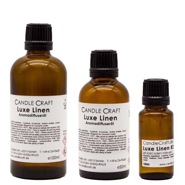 Luxuriöses Leinen - Luxe Linen - Aromadiffuseröl - Duftöl