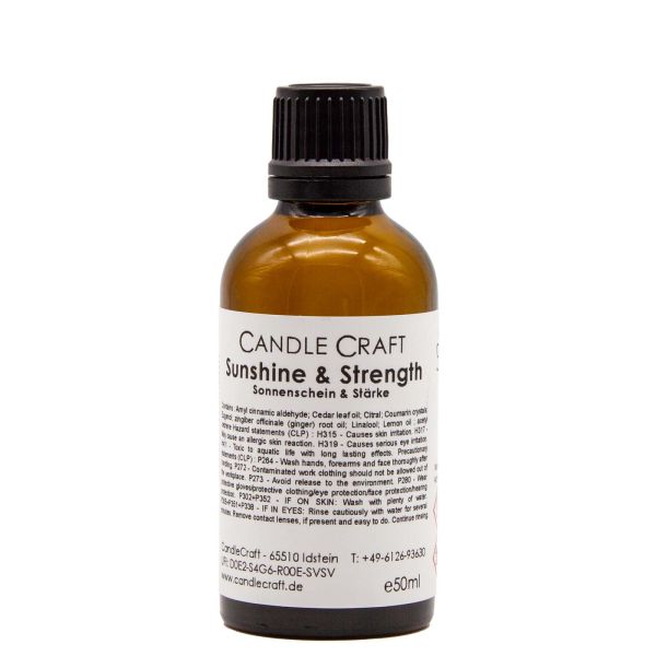 Sonnenschein und Stärke - Sunshine and Strength - Kerzenduftöl - Duftöl