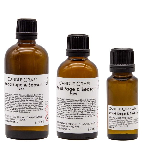 Wood Sage and Sea Salt - Candle Fragrance Oil
