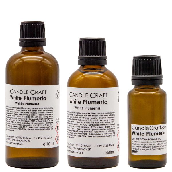 White Plumeria - Candle Fragrance Oil