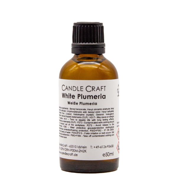 Weiße Plumeria - White Plumeria - Kerzenduftöl - Duftöl