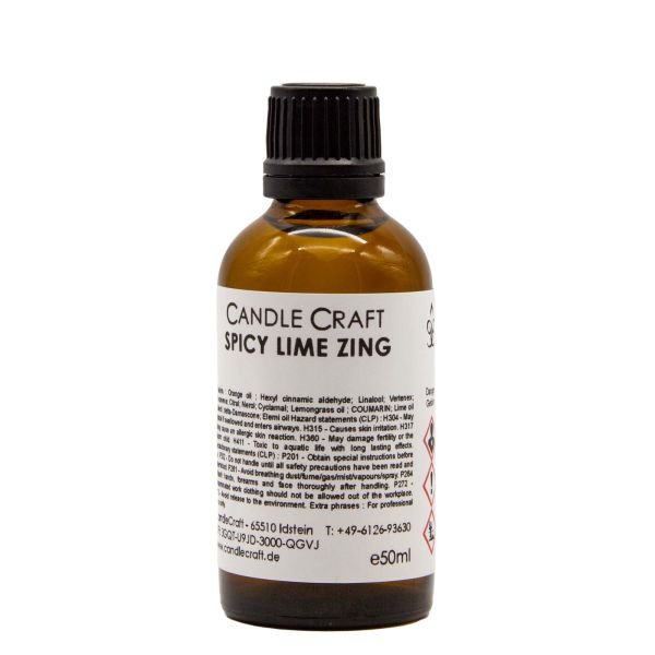 Spicy Lime Zing - Candle Fragrance Oil - Energy