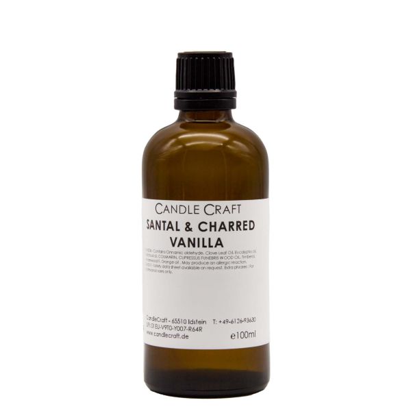 Santal und verkohlte Vanille - Santal and Charred Vanilla - Kerzenduftöl - Duftöl