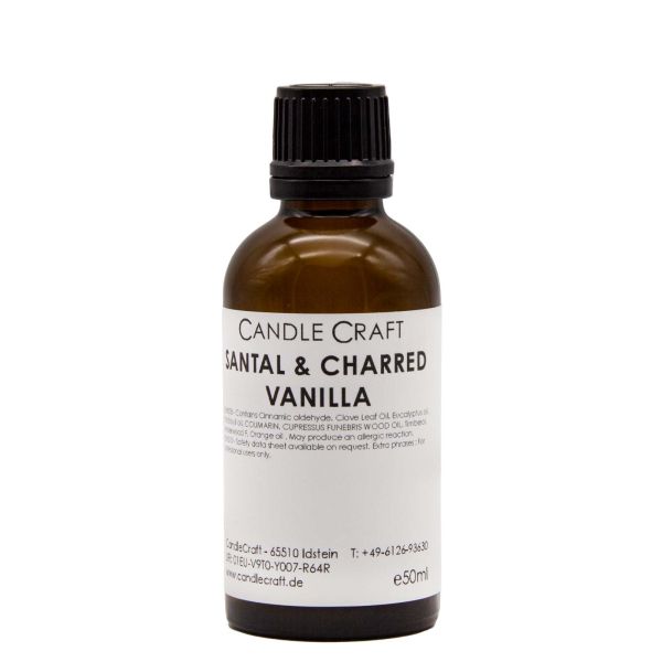 Santal und verkohlte Vanille - Santal and Charred Vanilla - Kerzenduftöl - Duftöl