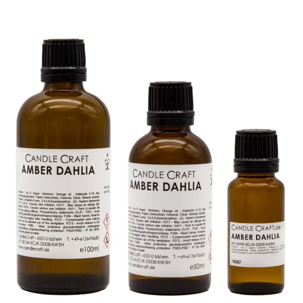 Amber Dahlia - Candle Fragrance Oil