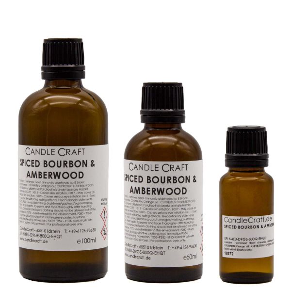 Spiced Bourbon and Amberwood - Candle Fragrance Oil - 20% OFF