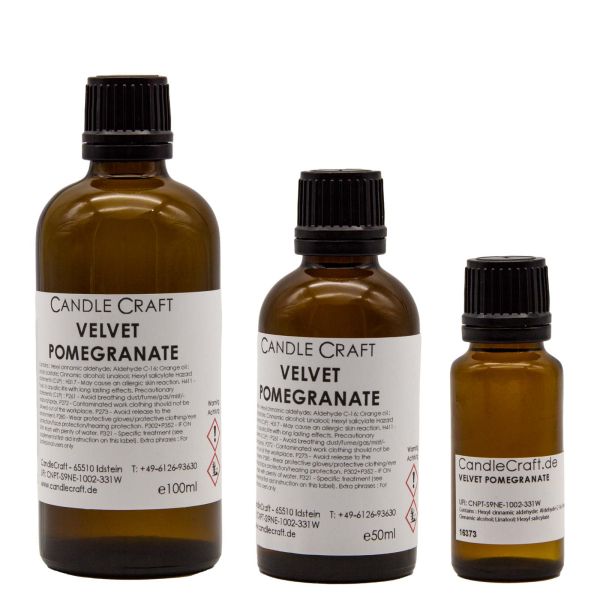 Samtiger Granatapfel - Velvet Pomegranate - Kerzenduftöl - Duftöl - 20% GÜNSTIGER