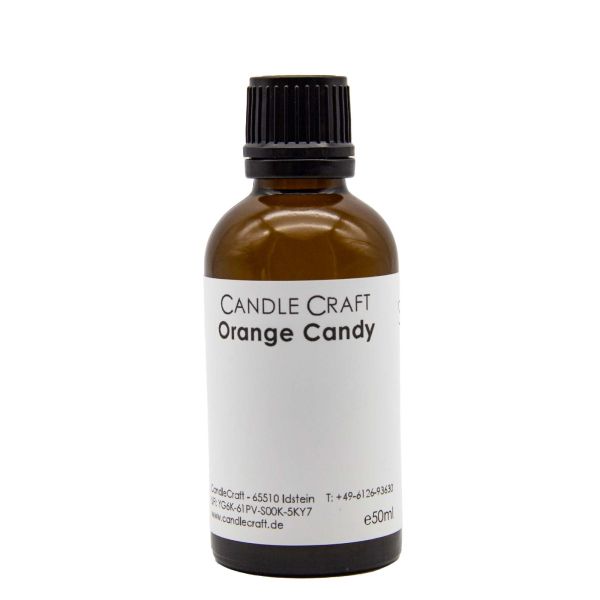 Orangefarbene Süßigkeiten - Orange Candy - Kerzenduftöl - Duftöl