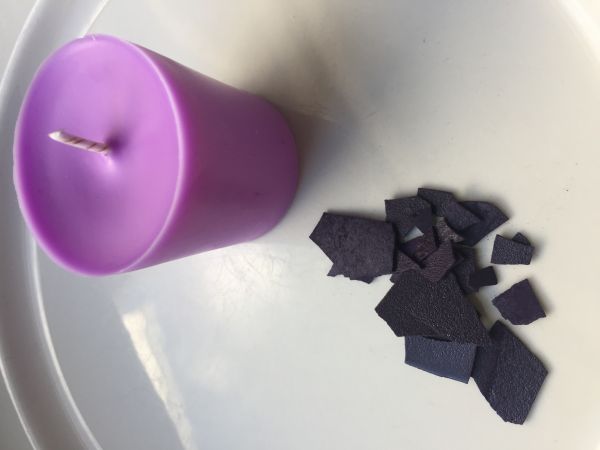 Purple Kerzenfarbe - Flakes