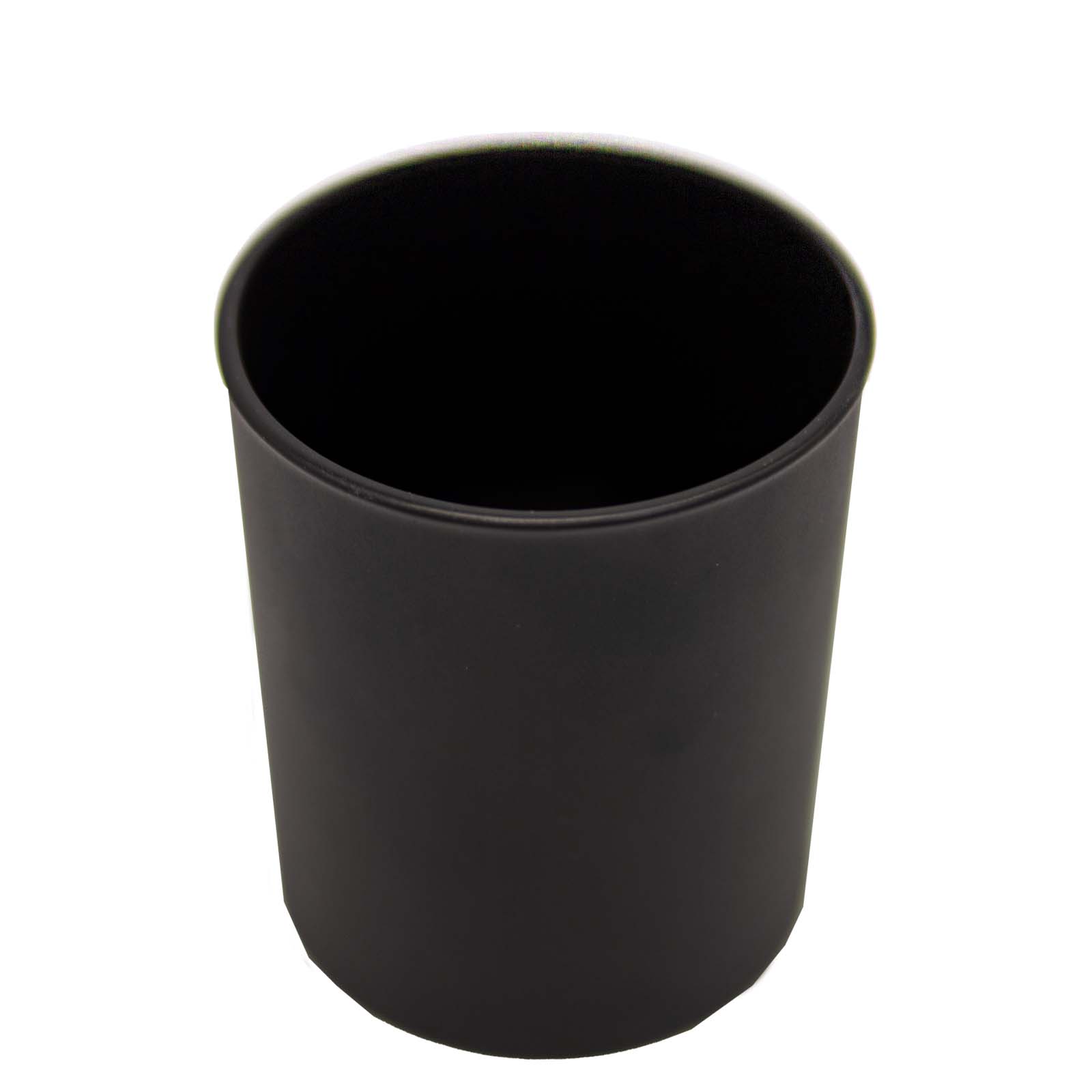 CandleCraft Kerzenduftöl - Duftöl für Kerzen - - Kerzenglas - schwarz - matt