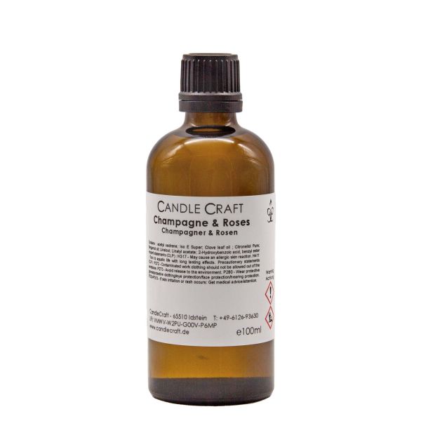 Champagner und Rosen - Champagne and Roses - Kerzenduftöl - Duftöl
