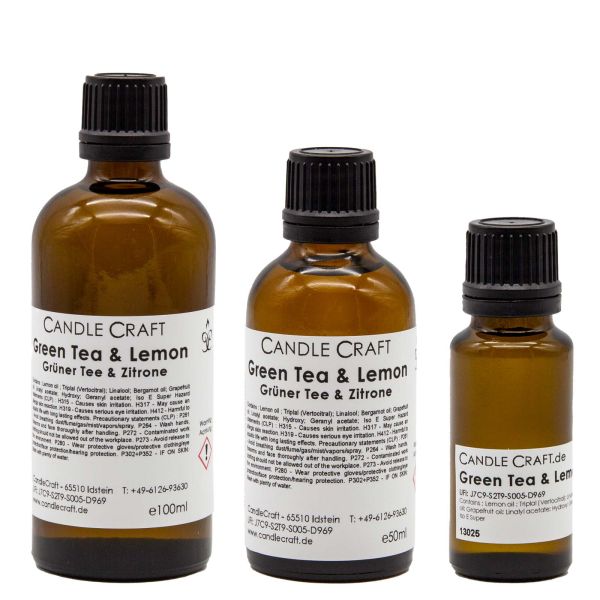 Green Tea and Lemon - Candle Fragrance Oil