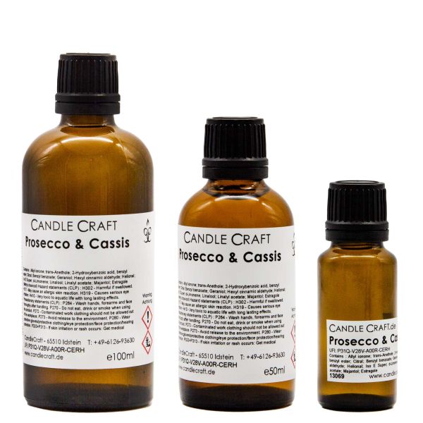 Prosecco und Cassis - Kerzenduftöl - Duftöl