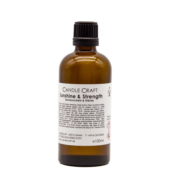 Sonnenschein und Stärke - Sunshine and Strength - Kerzenduftöl - Duftöl