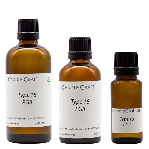 Type 18 - PGII - Candle Fragrance Oil