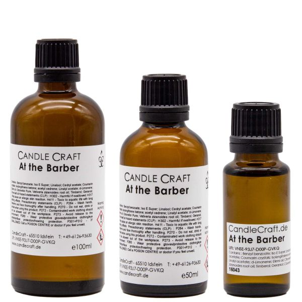 At The Barber - Candle Fragrance Oil
