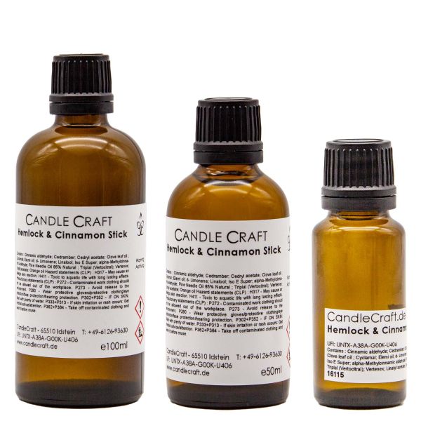 Hemlock and Cinnamon Stick - Candle Fragrance Oil