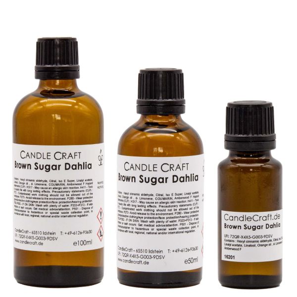 Braune Zucker Dahlie - Brown Sugar Dahlia - Kerzenduftöl - Duftöl