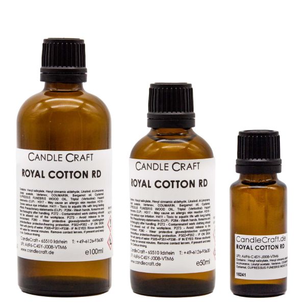 Königliche Baumwolle - Royal Cotton - Aromadiffuseröl - Duftöl
