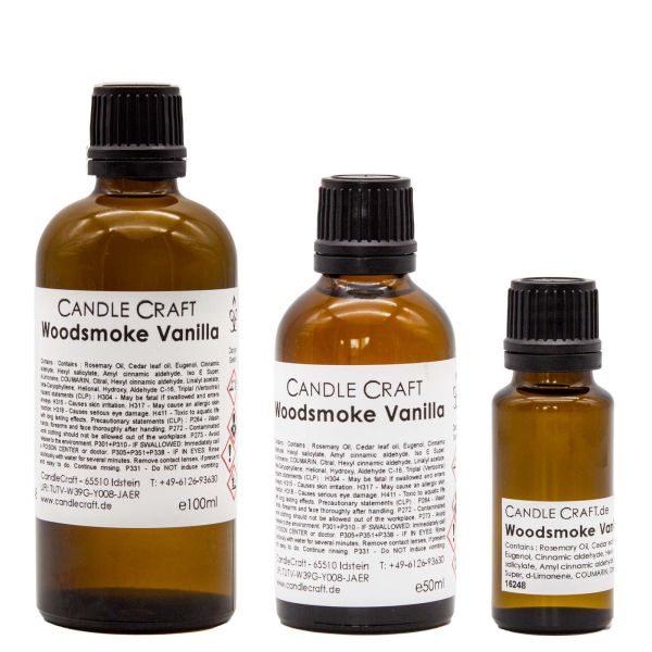 Woodsmoke Vanilla - Candle Fragrance Oil