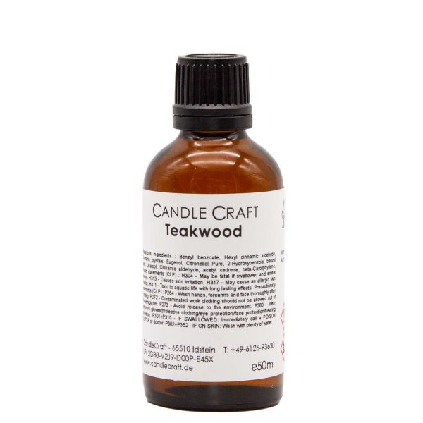 Teakholz - Teakwood - Kerzenduftöl - Duftöl