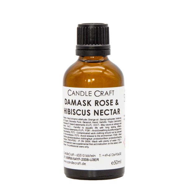 Damask Rose and Hibiscus Nectar - Candle Fragrance Oil
