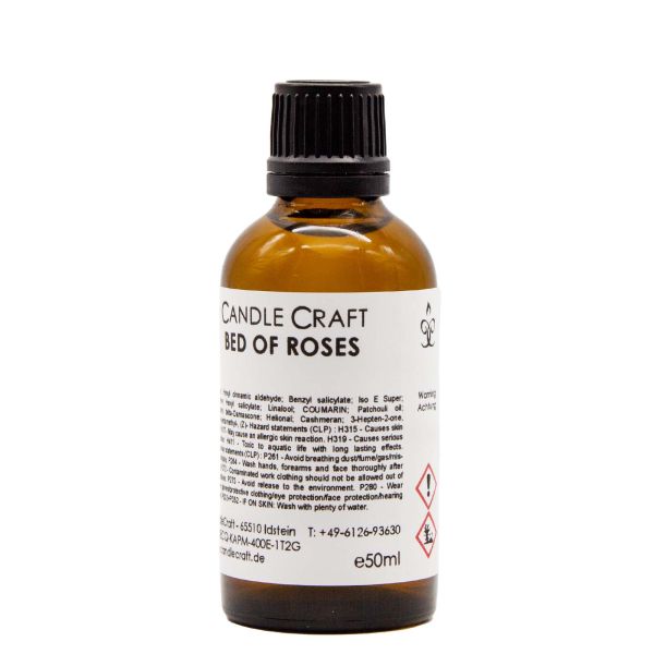 Rosenbett - Bed of Roses - Kerzenduftöl - Duftöl zum Schlafen