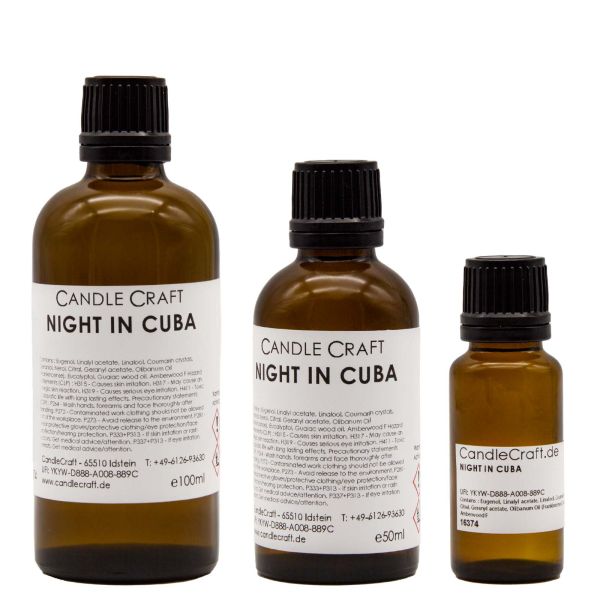 Night in Cuba - Candle Fragrance Oil