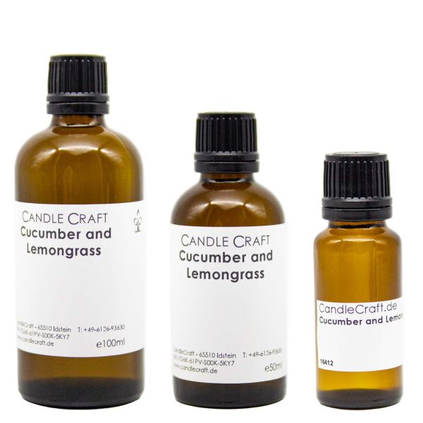 Cucumber and Lemongrass - Candle Fragrance Oil