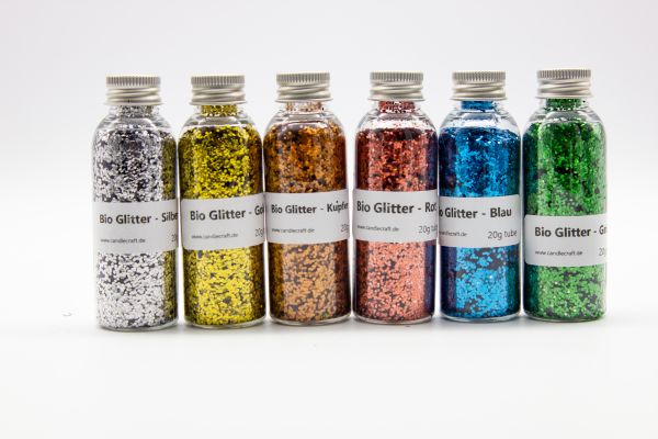 Bio Glitter Silber - Silver 20g