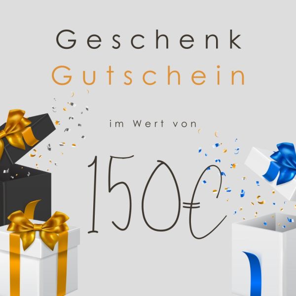 Gift voucher worth 150€