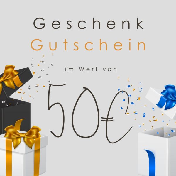 Gift voucher worth 50€